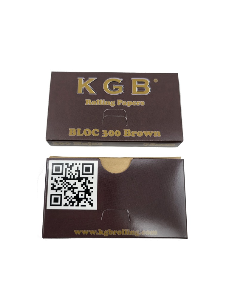 Bloc de papel 78mm 1/¼ Natural King Golden Book imagen 1