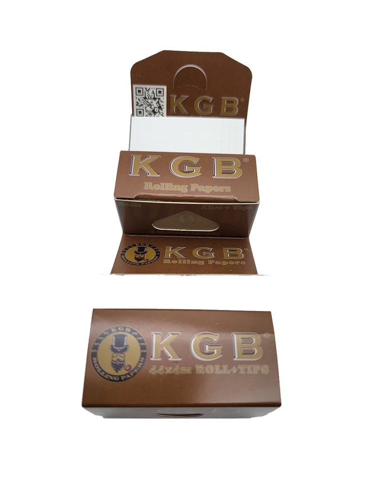  Roll de papel Natural + Tips King Golden Book imagen 1